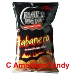 Blair's Death Rain Hot Habanero Chips 142g